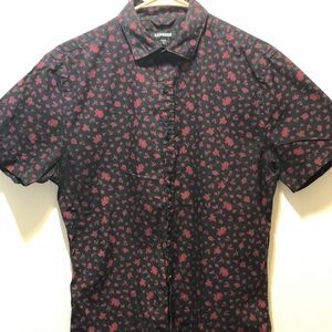 Express Floral Shirt